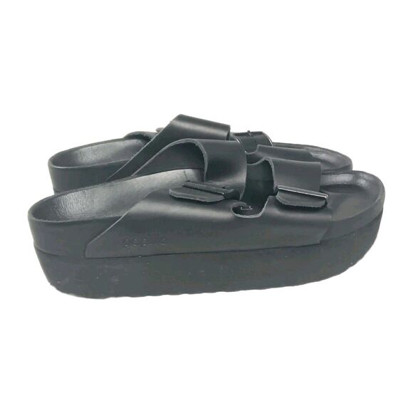 Birkenstock Arizona Papillio Flex Platform Sandals Women's Size 39 | US 8 Black - Picture 5 of 10